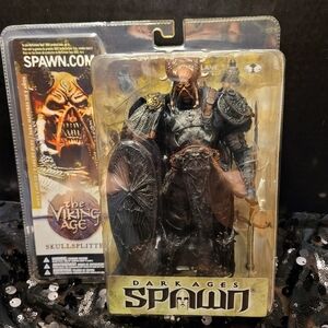 🔥Skullsplitter Figure New 2002 Spawn 22 Dark Ages Viking McFarlane ( NIP